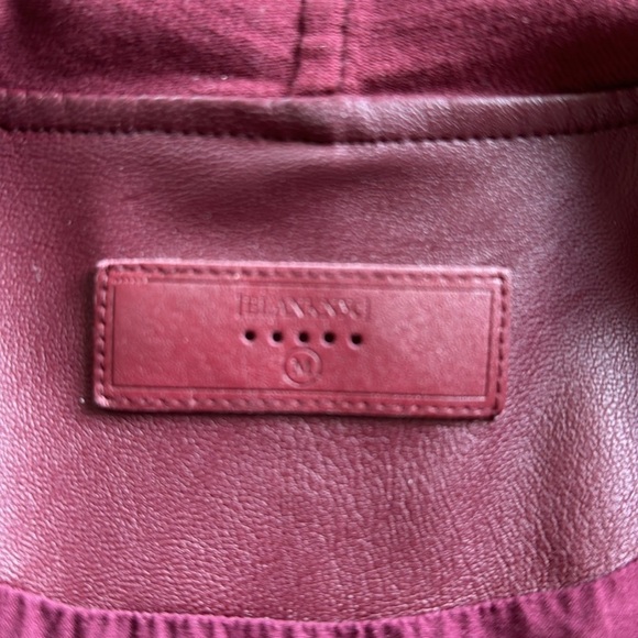 Blank NYC womens Size M Sunny Days Moto Jacket faux leather asymmetrical zip - Picture 4 of 9